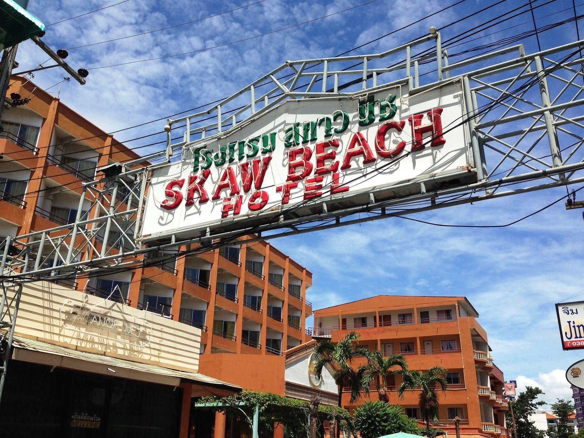 Skaw Beach Hotel Pattaja Kültér fotó