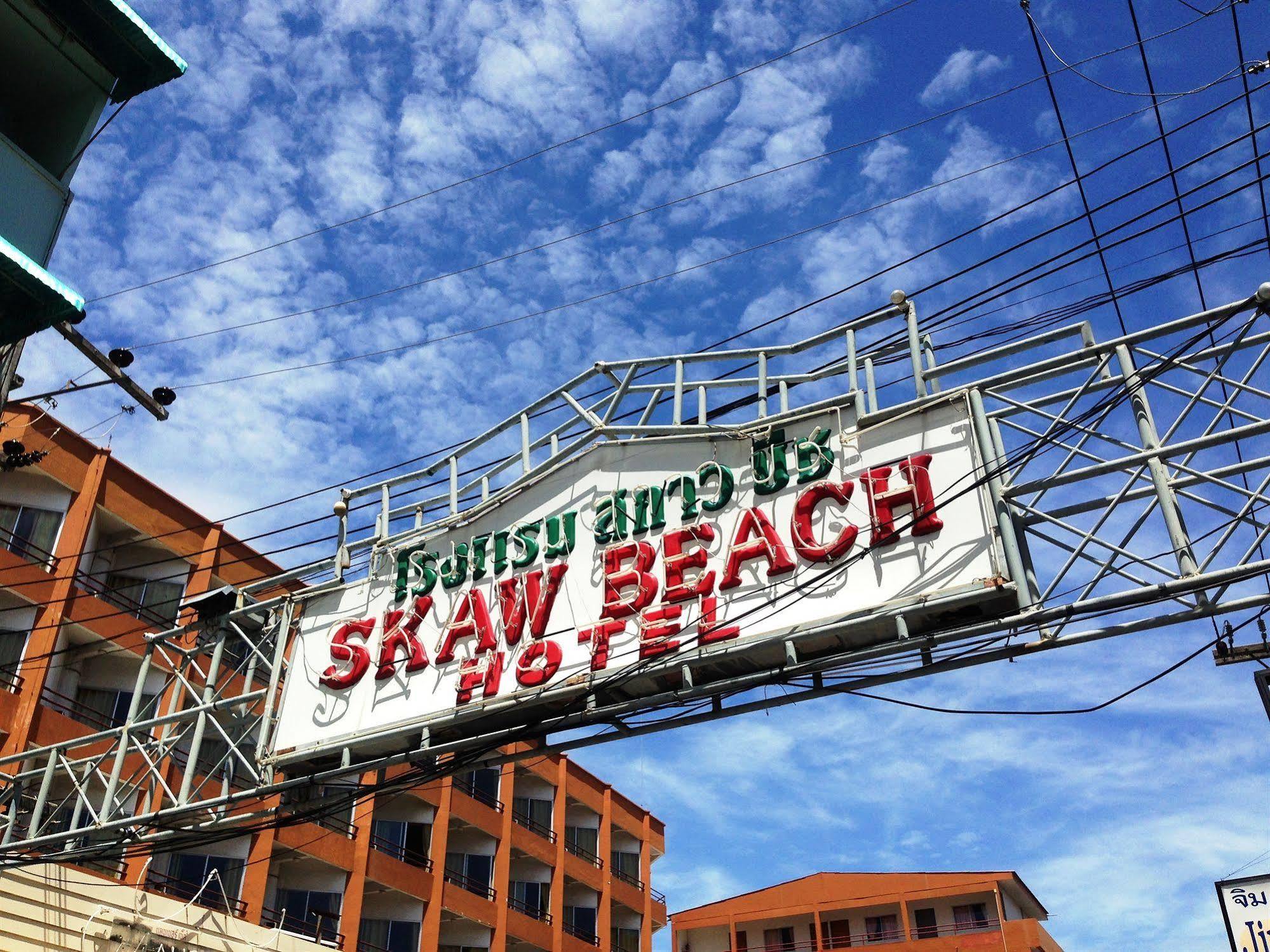 Skaw Beach Hotel Pattaja Kültér fotó